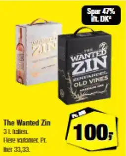 Calle The Wanted Zin tilbud