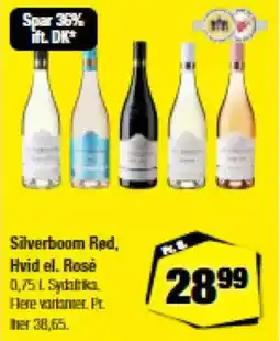 Calle Silverboom Rod, Hvid el. Rosé tilbud