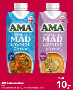 Fleggaard AMA Madlavningsfløde tilbud