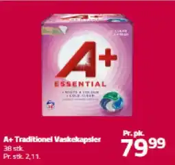 Fleggaard A+ Traditionel Vaskekapsler tilbud