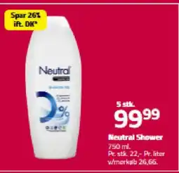 Fleggaard Neutral Shower tilbud