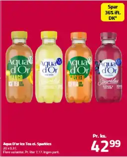 Fleggaard Aqua D'or Ice Tea el. Sparkles tilbud