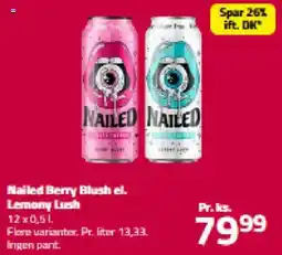 Fleggaard Nailed Berry Blush el. Lemony Lush tilbud