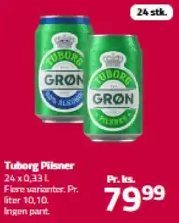 Fleggaard Tuborg Pilsner tilbud