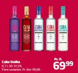 Fleggaard Cuba Vodka tilbud