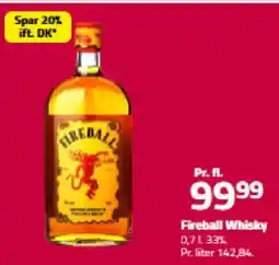 Fleggaard Fireball Whisky tilbud