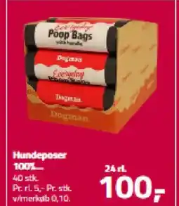 Fleggaard Hundeposer 100% tilbud
