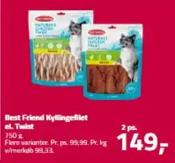 Fleggaard Best Friend Kyllingefilet el. Twist tilbud