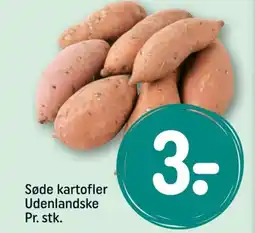 REMA 1000 Søde kartofler Udenlandske Pr. stk. tilbud