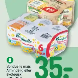 REMA 1000 Bonduelle majs Almindelig eller Økologisk tilbud