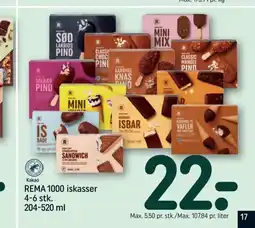 REMA 1000 REMA 1000 iskasser 4-6 stk. tilbud