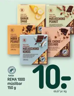 REMA 1000 Kakao REMA 1000 müslibar tilbud