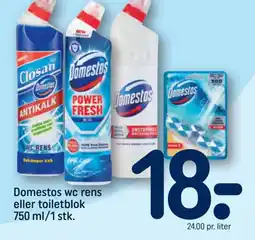 REMA 1000 Domestos wc rens eller toiletblok tilbud