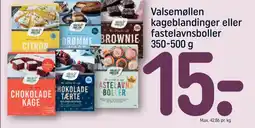 REMA 1000 Valsemøllen kageblandinger eller fastelavnsboller tilbud