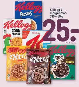 REMA 1000 Kellogg's morgenmad tilbud