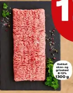 SuperBrugsen Hakket okse- og grisekød 8-12% tilbud