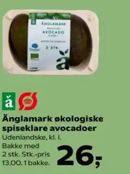 SuperBrugsen Änglamark økologiske spiseklare avocadoer tilbud