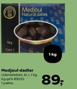 SuperBrugsen Medjoul dadler tilbud