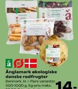 SuperBrugsen Änglamark økologiske danske rodfrugter tilbud