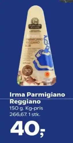 SuperBrugsen Irma Parmigiano Reggiano tilbud
