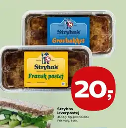 SuperBrugsen Stryhns leverpostej tilbud