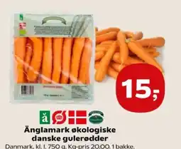 SuperBrugsen Änglamark økologiske danske gulerødder tilbud