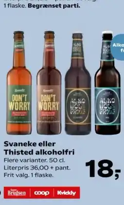 SuperBrugsen Svaneke eller Thisted alkoholfri tilbud