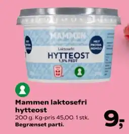 SuperBrugsen Mammen laktosefri hytteost tilbud