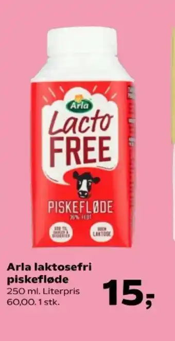 SuperBrugsen Arla laktosefri piskefløde tilbud