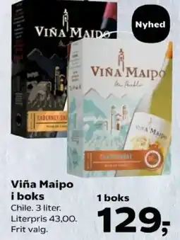 SuperBrugsen Viña Maipo i boks tilbud
