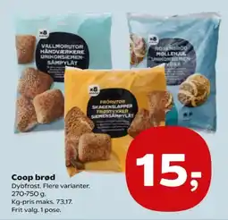 SuperBrugsen Coop brød tilbud