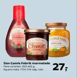 SuperBrugsen Den Gamle Fabrik marmelade tilbud