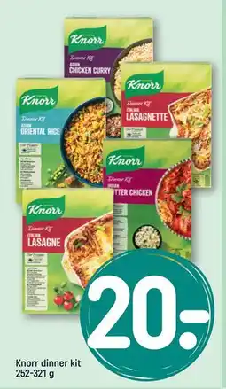 REMA 1000 Knorr dinner kit 252-321 g tilbud