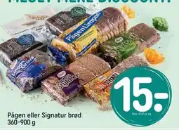 REMA 1000 Pågen eller Signatur brød 360-900 g tilbud