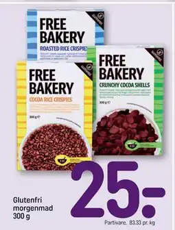REMA 1000 Glutenfri morgenmad 300 g tilbud