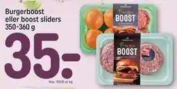 REMA 1000 Burgerboost eller boost sliders 350-360 g tilbud
