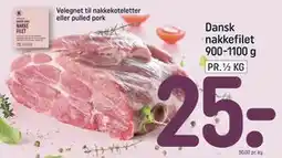 REMA 1000 Dansk nakkefilet 900-1100 g tilbud