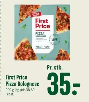 First Price Pizza Bolognese