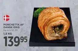 MENY PORCHETTA AF DANSK GRIS tilbud