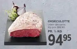 MENY OKSECULOTTE tilbud