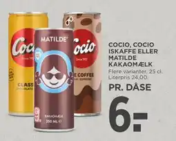 MENY COCIO, COCIO ISKAFFE ELLER MATILDE KAKAOMÆLK tilbud