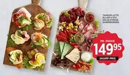 MENY TAPASPLATTE ELLER 6 STK. DELIKATESSESMØRREBRØD tilbud