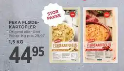 MENY PEKA FLØDEKARTOFLER tilbud