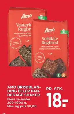 MENY AMO BRØDBLANDING ELLER PANDEKAGE SHAKER tilbud