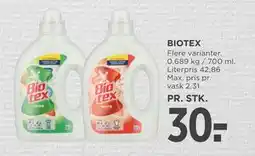 MENY BIOTEX tilbud