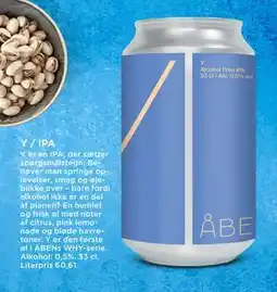 MENY Y / IPA tilbud