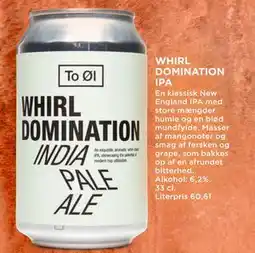 MENY WHIRL DOMINATION IPA tilbud