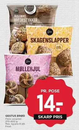 MENY GESTUS BRØD tilbud