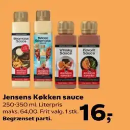 SuperBrugsen Jensens Køkken sauce tilbud