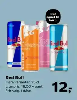 SuperBrugsen Red Bull tilbud